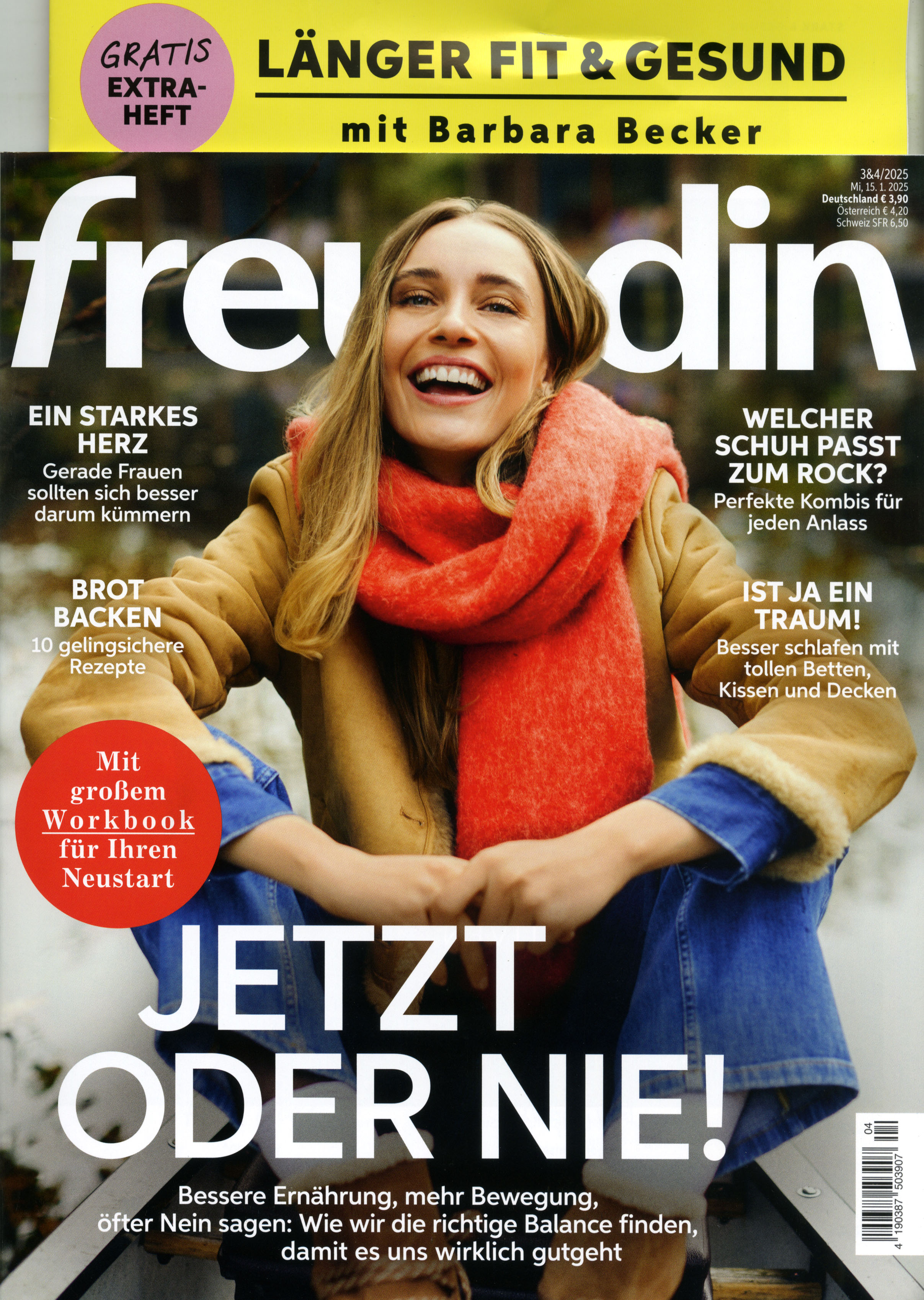 Freundin -Halbjahresabo als Geschenk