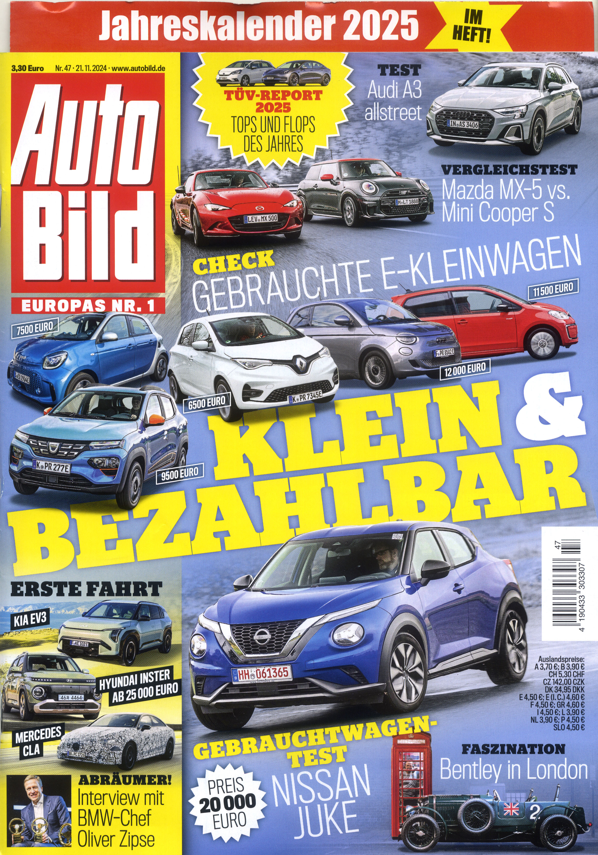 AUTO BILD-Wunschabo