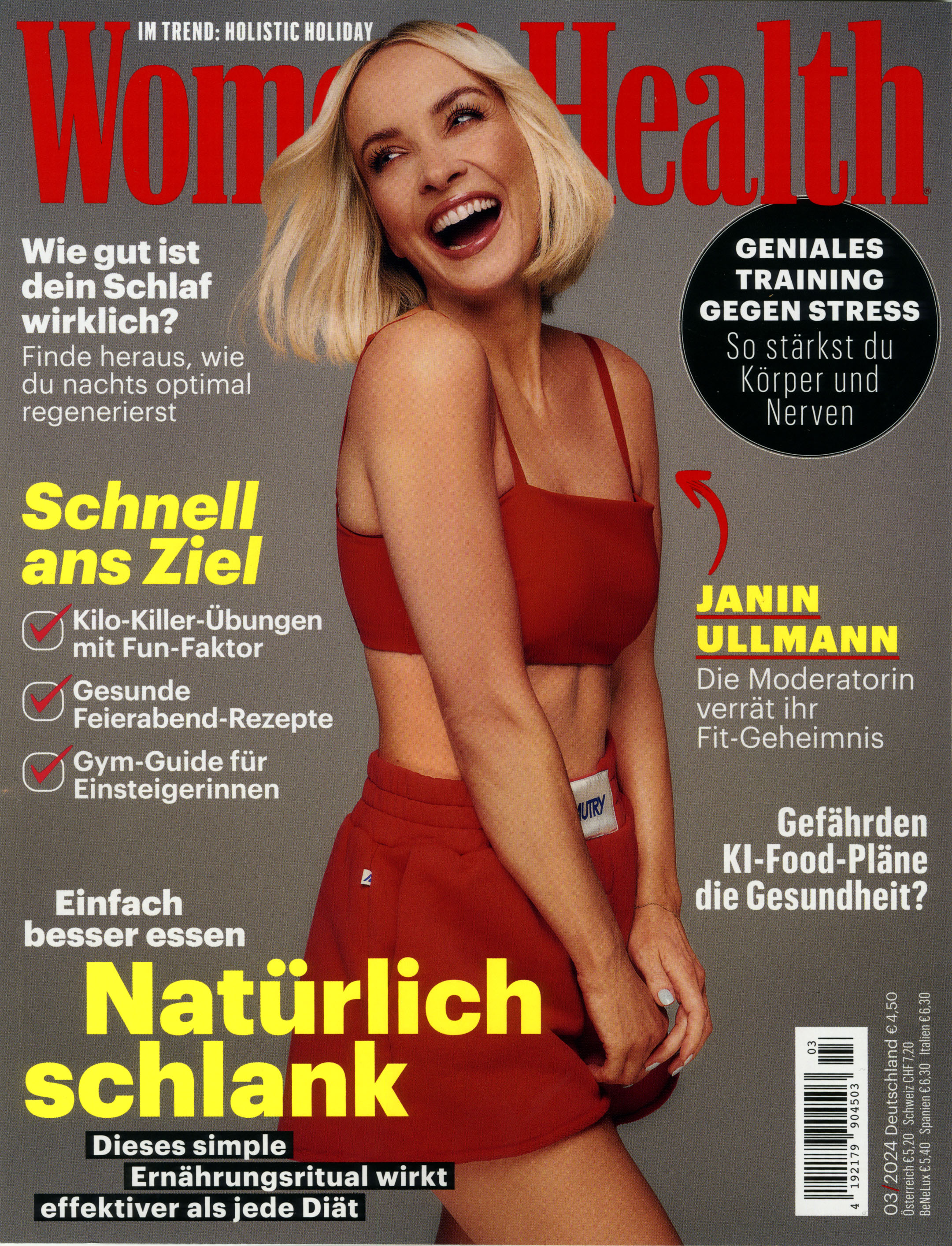 Women's Health -Halbjahresabo als Geschenk