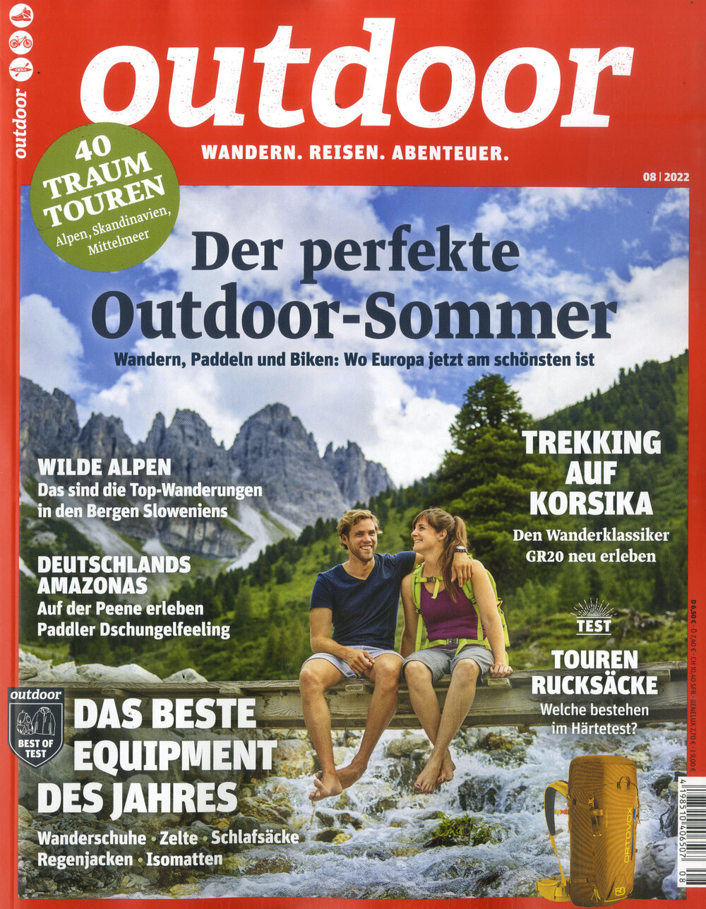 outdoor -Halbjahresabo als Geschenk