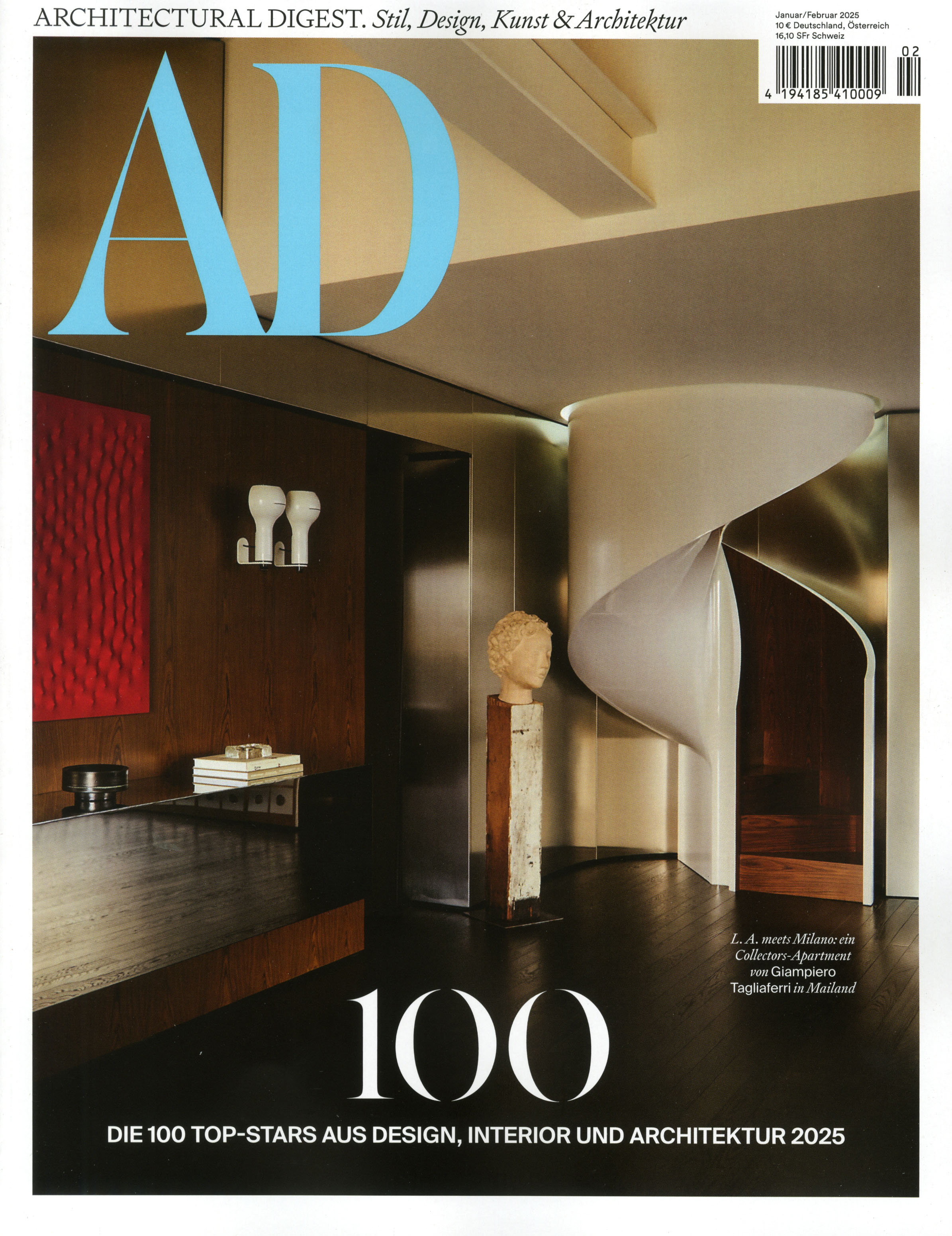 AD ARCHITECTURAL DIGEST -Halbjahresabo als Geschenk