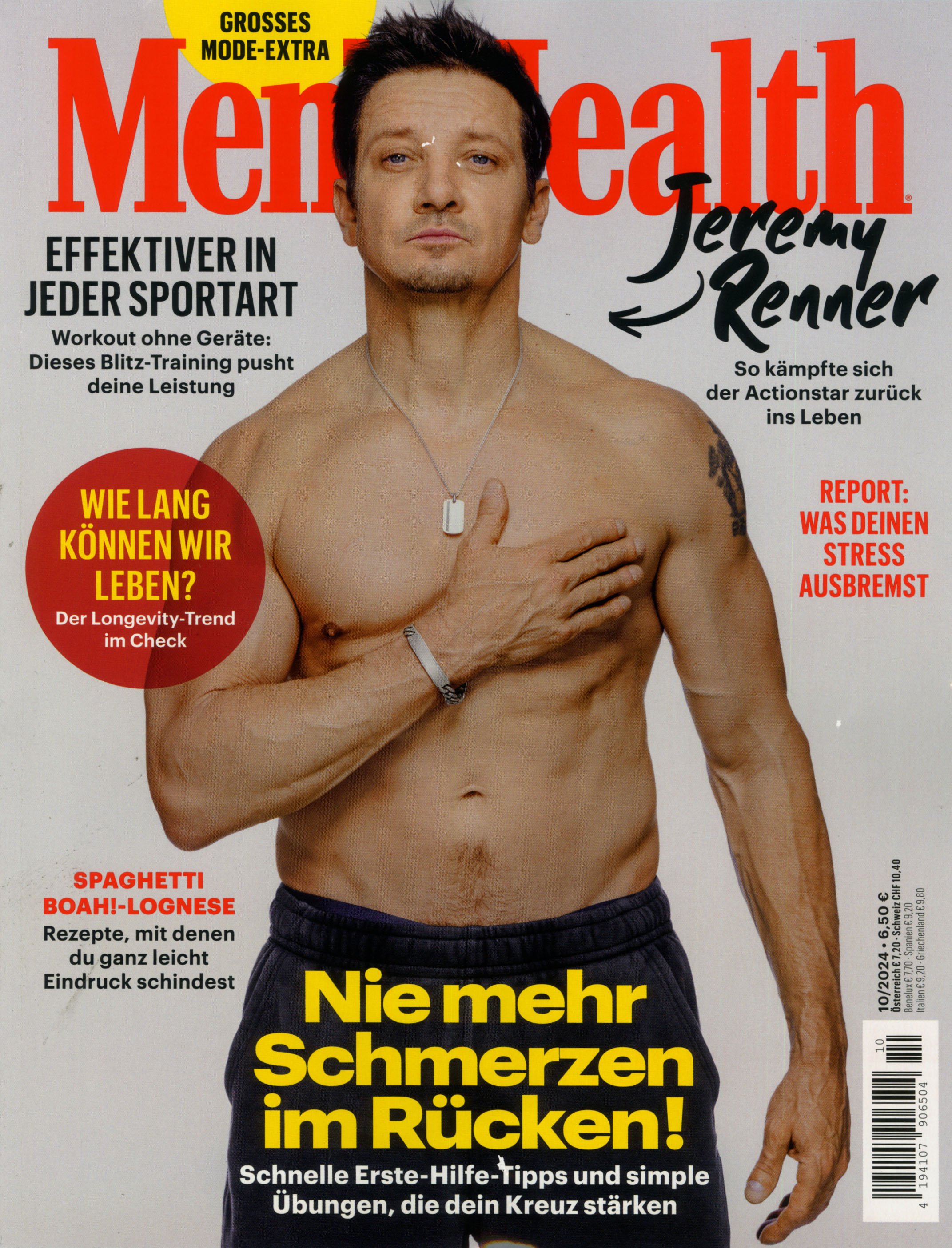 Men's Health -Halbjahresabo als Geschenk