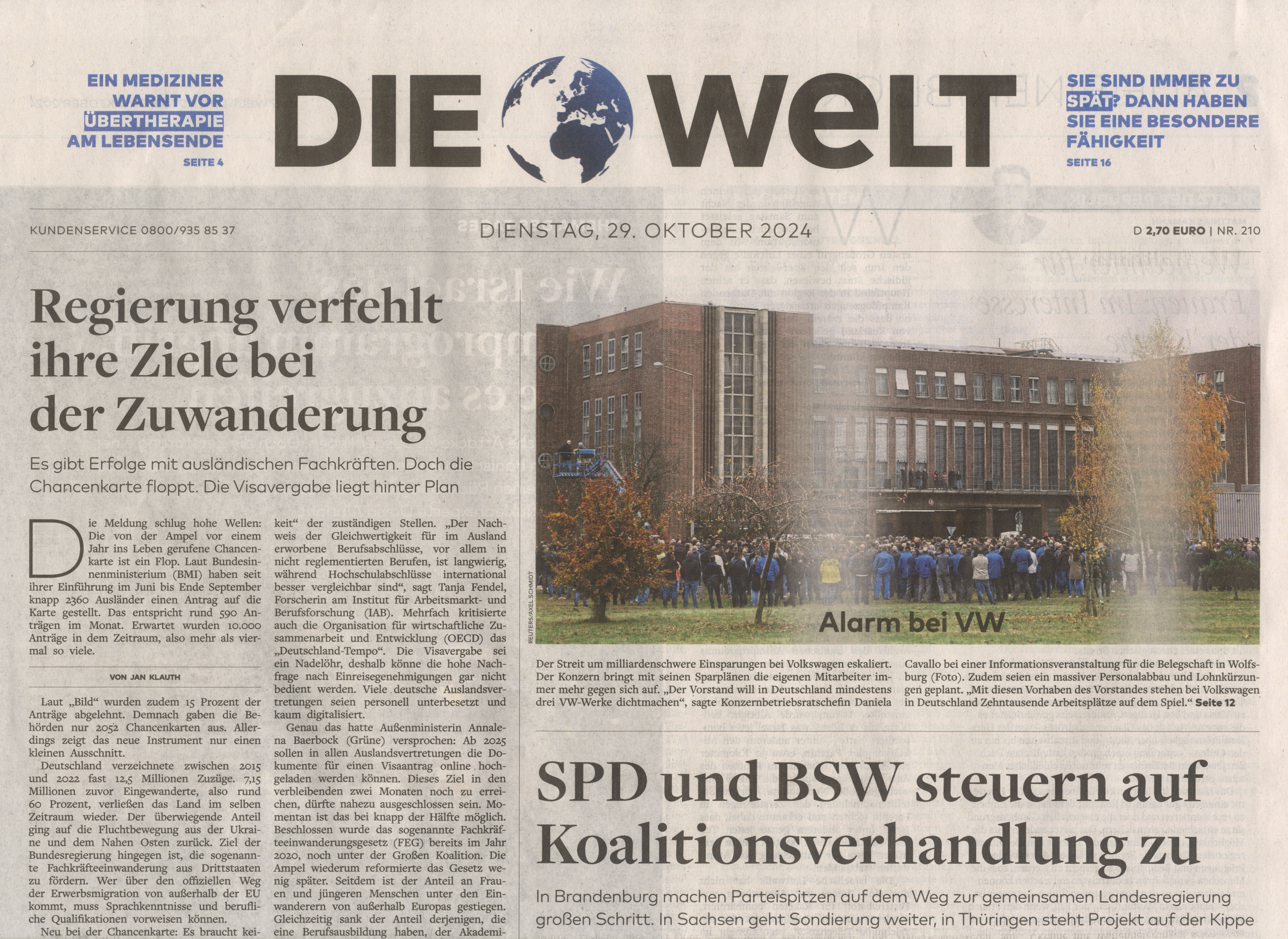 DIE WELT-Wunschabo