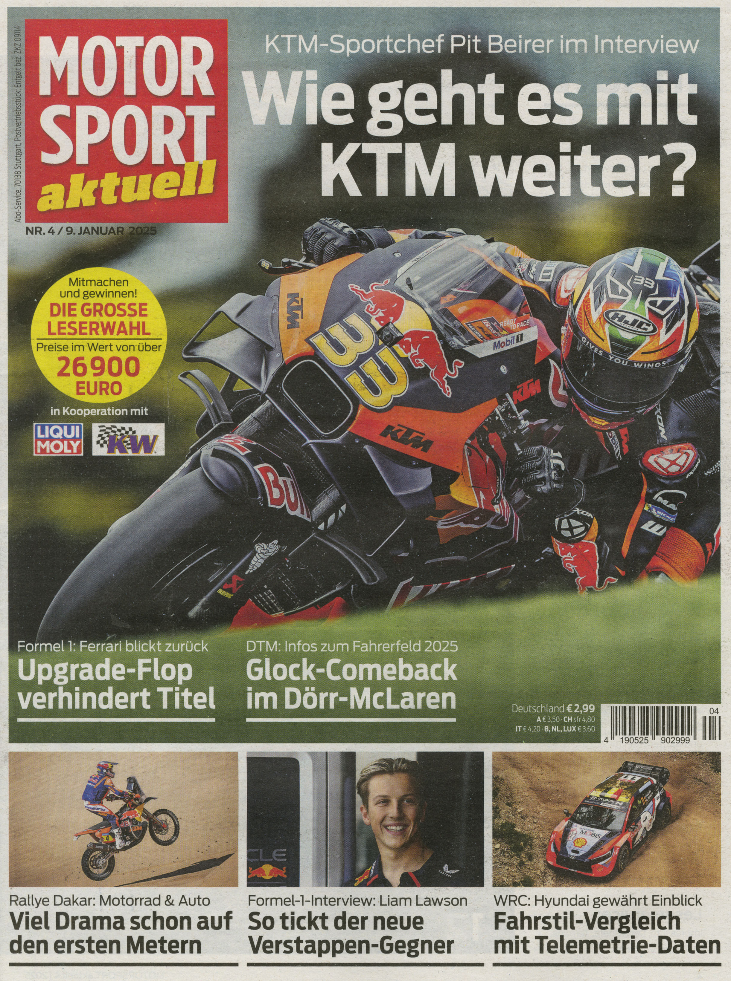 MOTORSPORT aktuell -Geschenkabo