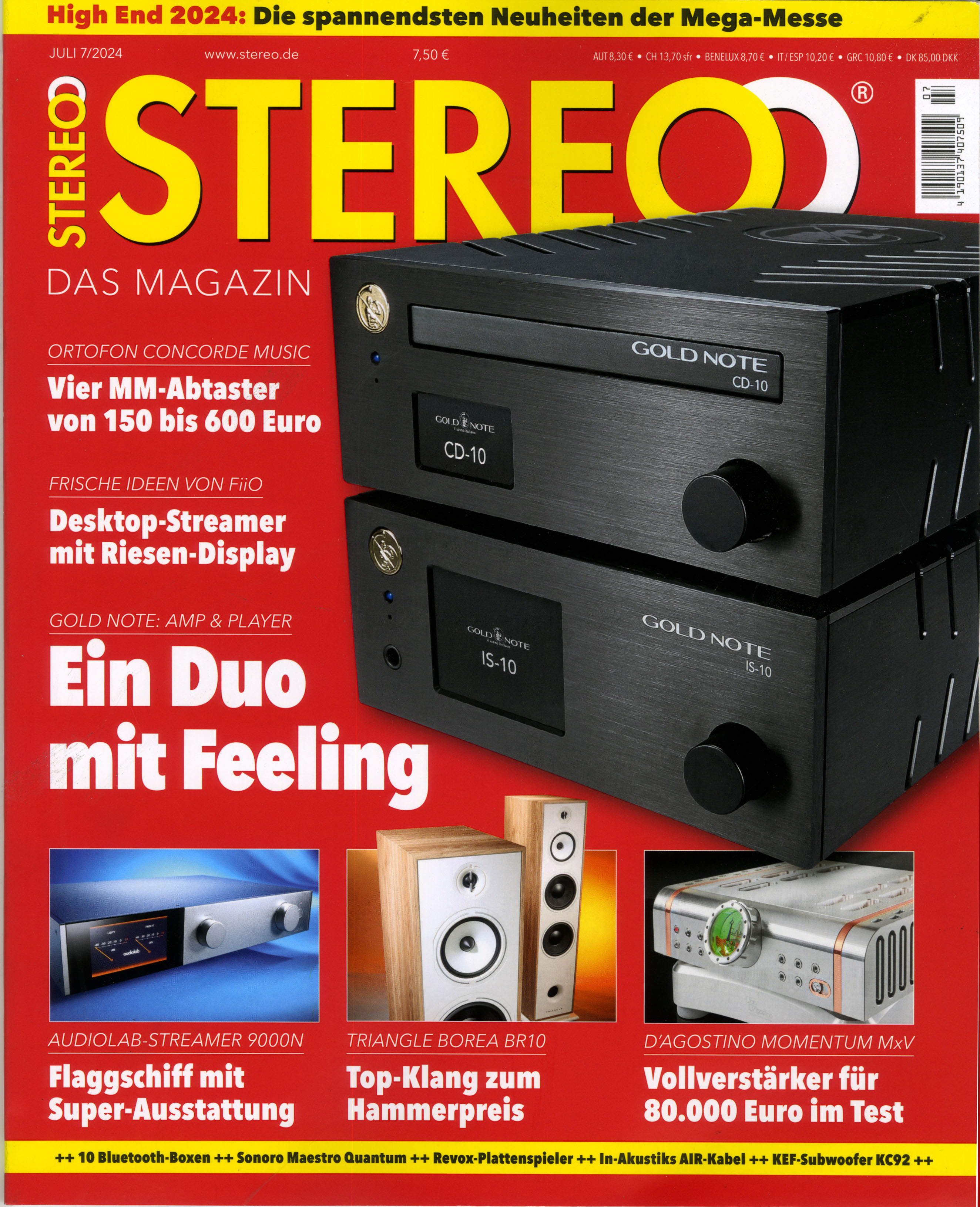 Stereo -Geschenkabo