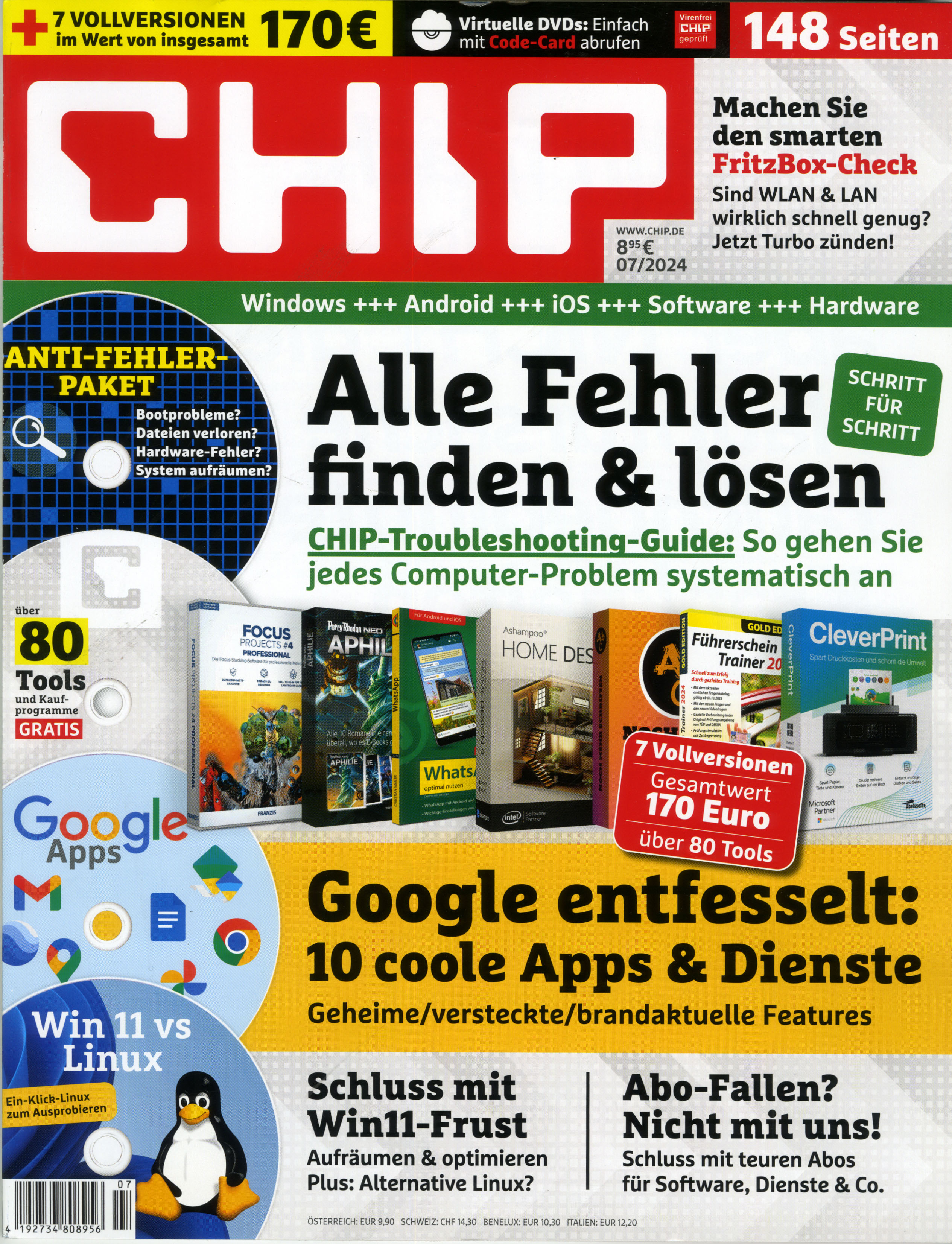 CHIP Plus - Halbjahresabo als Geschenk